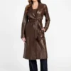 Lana leren trenchcoat Lana leren trenchcoat