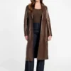 Lana leren trenchcoat Lana leren trenchcoat