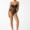Lea Bodysuit met bloemenapplicaties