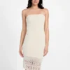 Leah strapless tube-jurk Leah strapless tube-jurk