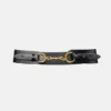 Leren riem met bamboesluiting