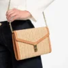 Lisa Raffia Envelope Crossbody