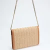 Lisa Raffia Envelope Crossbody