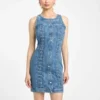 Lisbeth midi-denimjurk Lisbeth midi-denimjurk