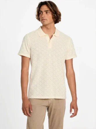 Logan gebreide polo