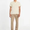 Logan gebreide polo