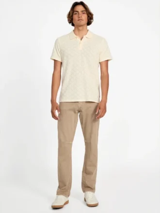 Logan gebreide polo