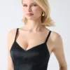 Lola satijnen korset crop top Lola satijnen korset crop top