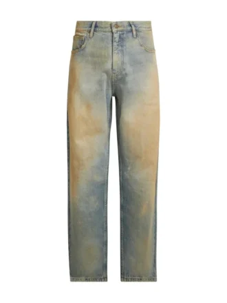 Losse denim broek Losse denim broek