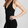 Lucia golvende sweaterjurk met riem