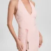 Lucia golvende sweaterjurk met riem