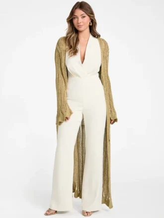 Lucky Lurex Net Duster Cardigan
