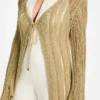 Lucky Lurex Net Duster Cardigan Lucky Lurex Net Duster Cardigan