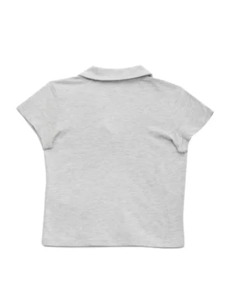 Luna gemêleerd poloshirt (7-14)