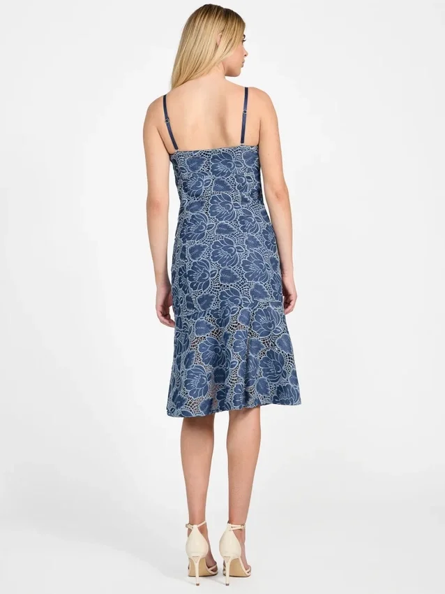 Maisy Lace Indigo-jurk Maisy Lace Indigo-jurk
