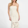 Maisy strapless kanten jurk Maisy strapless kanten jurk