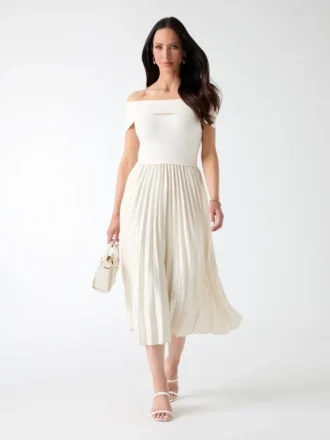 Makayla Off-The-Shoulder Jurk