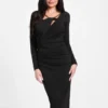 Marciano gedrapeerde midi-jurk