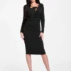 Marciano gedrapeerde midi-jurk