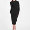 Marciano gedrapeerde midi-jurk