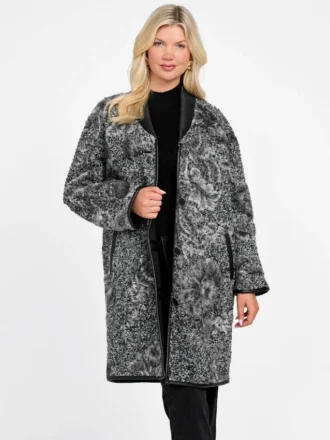 Marciano jas van jacquard wolmix