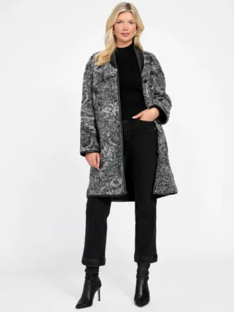 Marciano jas van jacquard wolmix