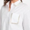 Marciano shirt met kralen