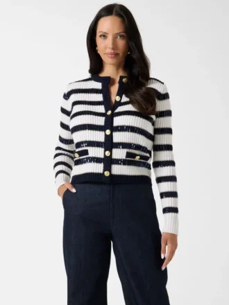 Marciano vest met pailletten