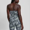 Margaux bloemenprint denim korset