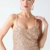 Marilyn maxi-jurk met pailletten Marilyn maxi-jurk met pailletten