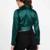 Marina satijnen top met strik Marina satijnen top met strik