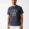 Marine T-Shirt met print Marine T-Shirt met print