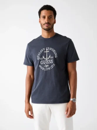 Marine T-Shirt met print