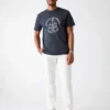 Marine T-Shirt met print Marine T-Shirt met print