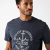 Marine T-Shirt met print Marine T-Shirt met print