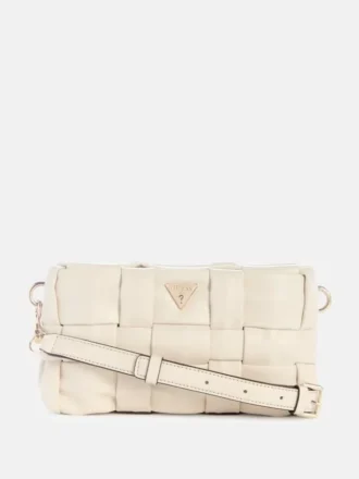 Marion geweven mini-crossbodytas
