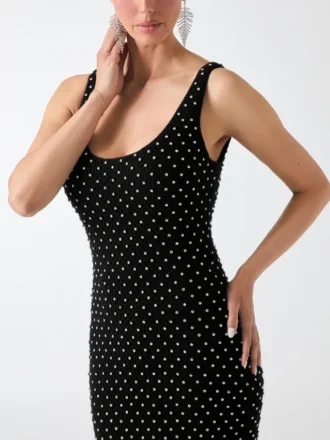 Marylin-jurk met pailletten