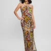 Maxi-jurk met ringprint Maxi-jurk met ringprint