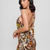 Maxi-jurk met ringprint Maxi-jurk met ringprint