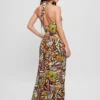 Maxi-jurk met ringprint Maxi-jurk met ringprint