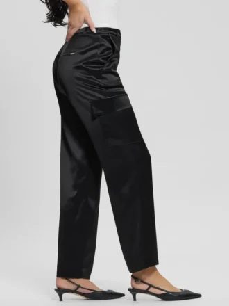 Megan Cargo-broek van satijn