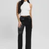 Megan Cargo-broek van satijn Megan Cargo-broek van satijn