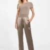 Megan Cargo-broek van satijn Megan Cargo-broek van satijn