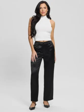 Megan Cargo-broek van satijn