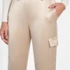 Megan Cargo-broek van satijn Megan Cargo-broek van satijn