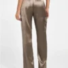 Megan Cargo-broek van satijn Megan Cargo-broek van satijn
