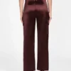 Megan Cargo-broek van satijn Megan Cargo-broek van satijn