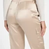 Megan Cargo-broek van satijn Megan Cargo-broek van satijn