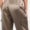 Megan Cargo-broek van satijn Megan Cargo-broek van satijn