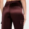 Megan Cargo-broek van satijn Megan Cargo-broek van satijn